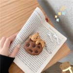 Wholesale Cute Design Cartoon Silicone Cover Skin for Airpod (1 / 2) Charging Case (Chocolate Chip Cookie Bear)